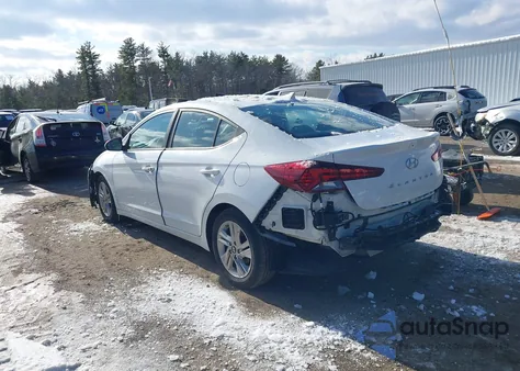 2019 Hyundai Elantra Value Edition z USA, uszkodzony, nr VIN 5NPD84LF5KH418920